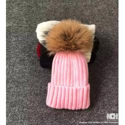 Winter Brand Female Fur Pom Poms hat Winter Hat For Women Girl 's Hat Knitted Beanies Cap Hat Thick Women Skullies Beanies