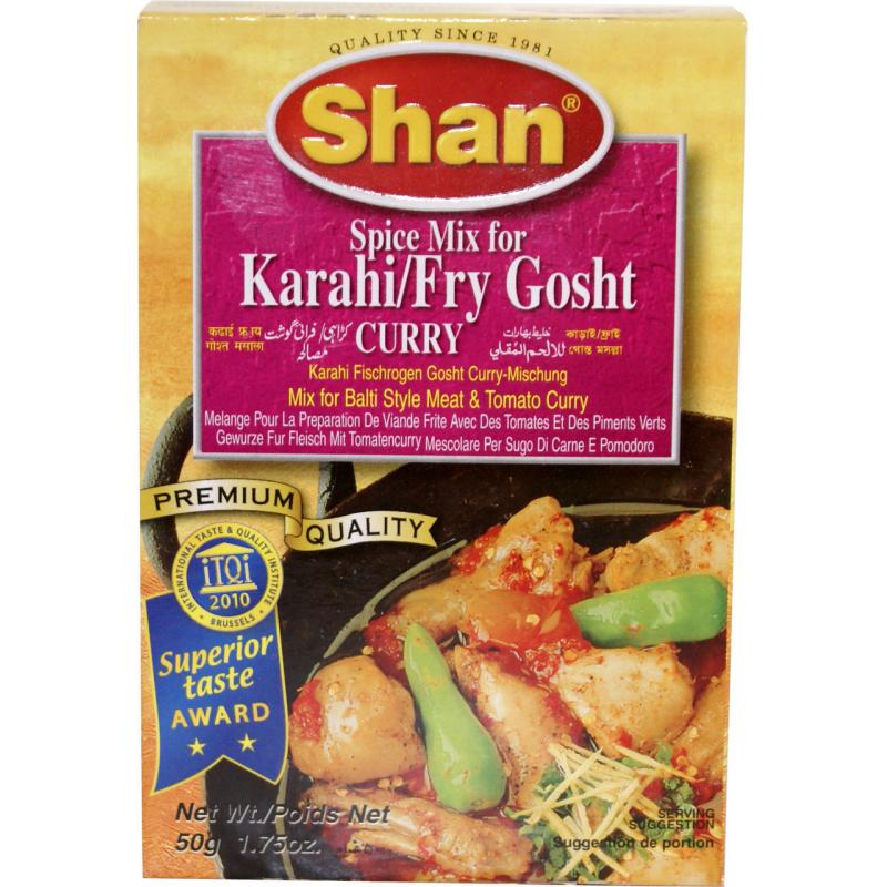 Shan Karahi Fry Gosht Curry Masala 50 Gram