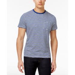 Tommy Hilfiger Men&#039;s Striped Pocket T-Shirt