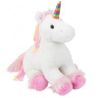Toys R Us Plush 18 inch Rainbow Unicorn - White