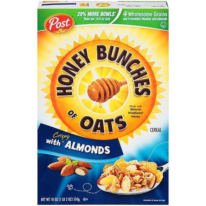 Post Honey Bunches of Oats with Crispy Almonds (18 oz.)