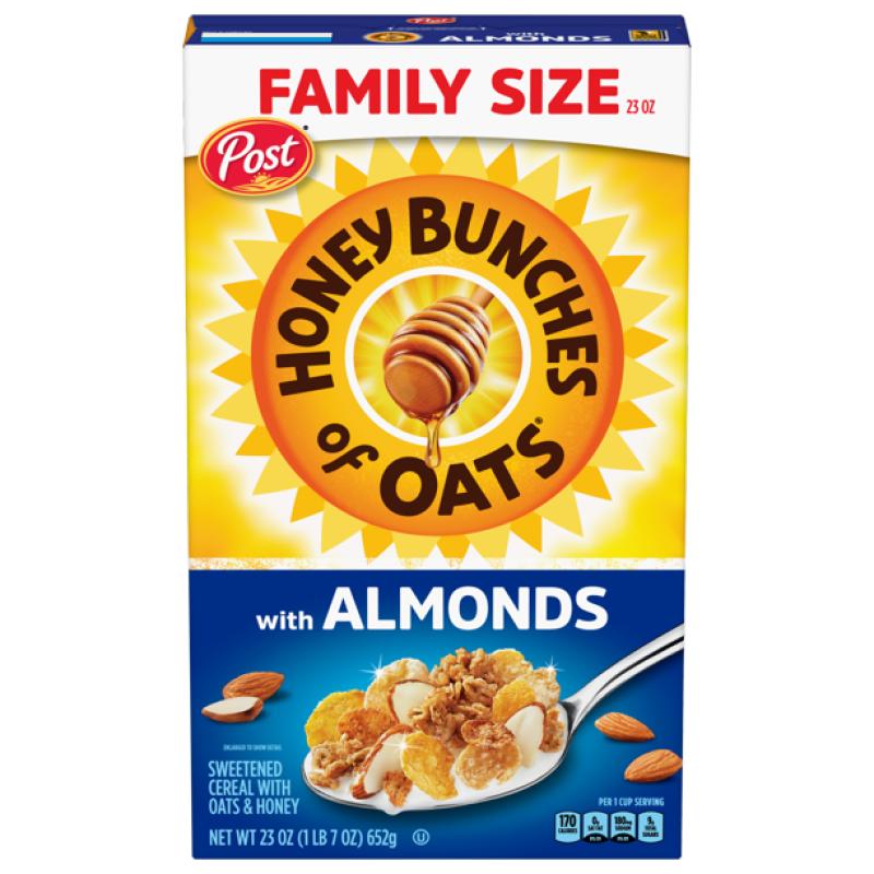Post Honey Bunches of Oats with Almonds, 23 oz
