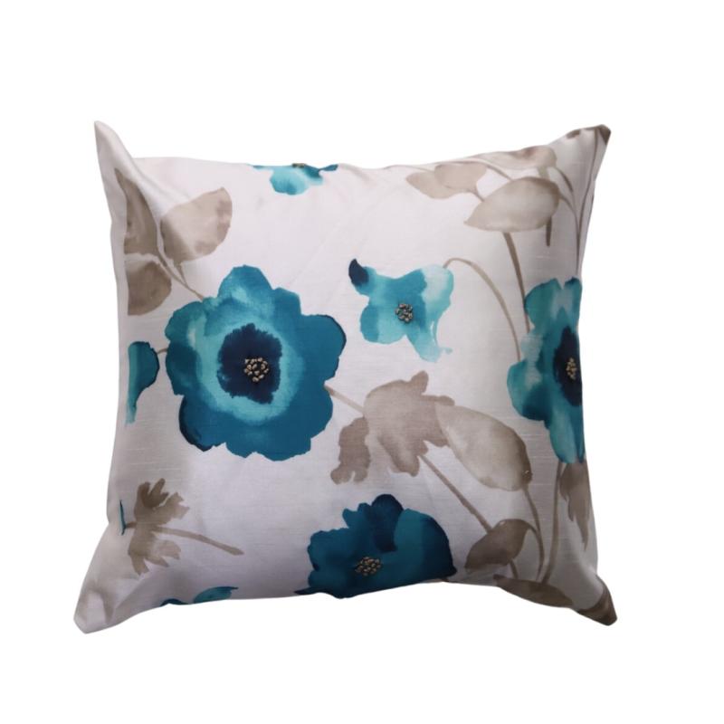 Pair of digital printed cushions with filling