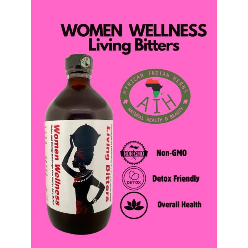 Women Wellness Living Bitters - 16 oz Bottle