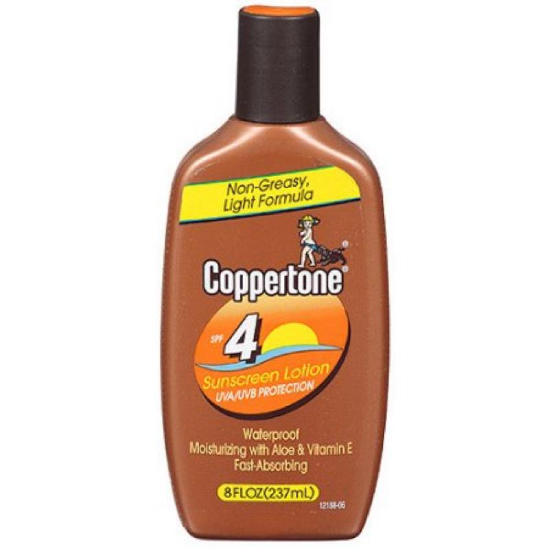 Coppertone Sunscreen SPF 4, 8 oz