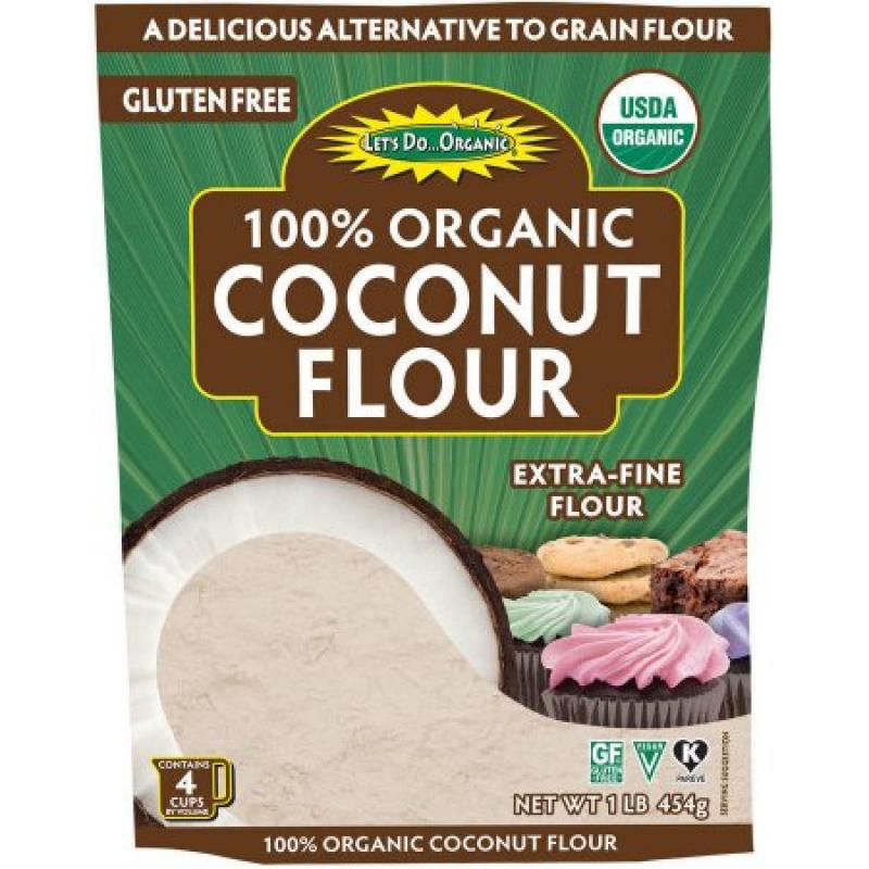 Let’s Do Organic 100% Organic Coconut Flour, 1 lb
