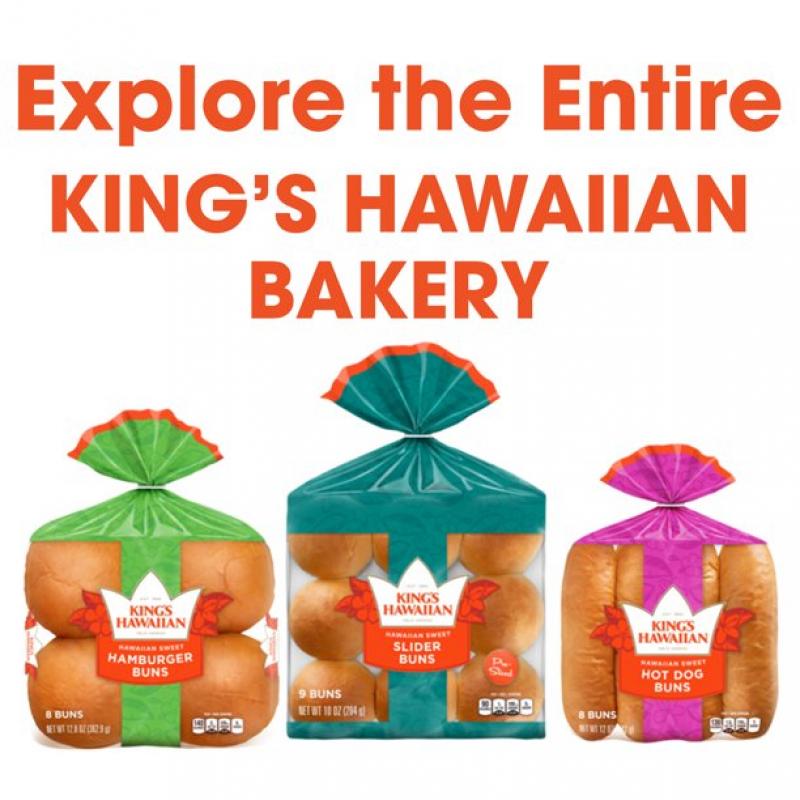 King's Hawaiian Rolls, Original Hawaiian Sweet Dinner Rolls, 24 Count Bag