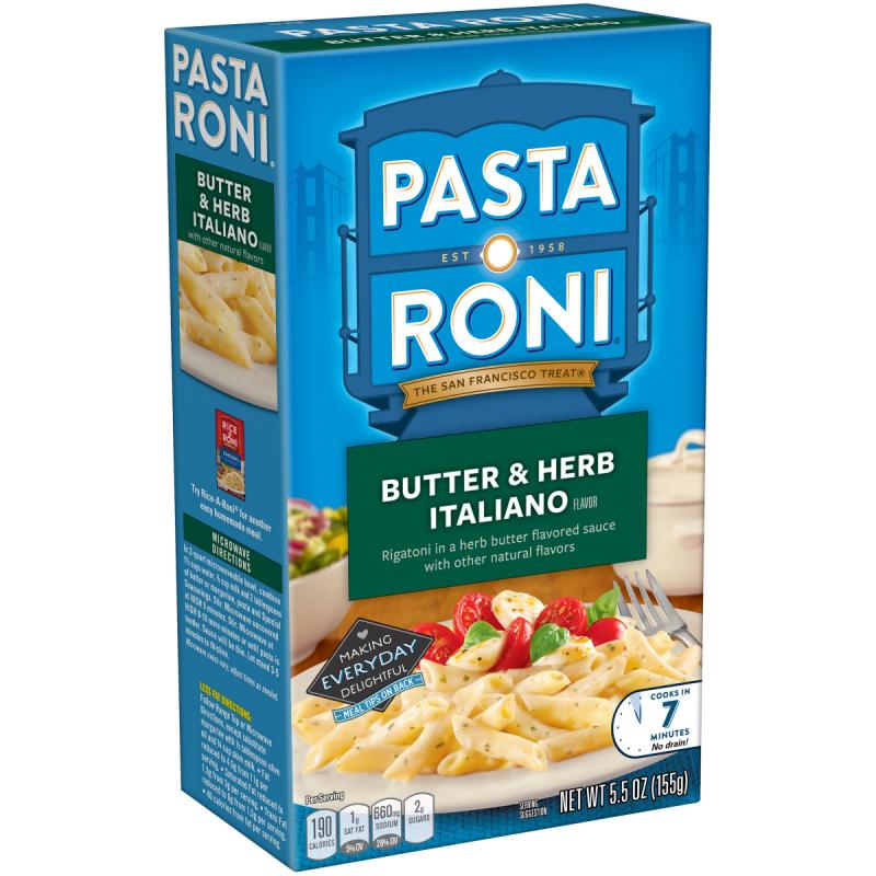 Pasta Roni: Butter & Herb Italiano Pasta, 5.50 oz
