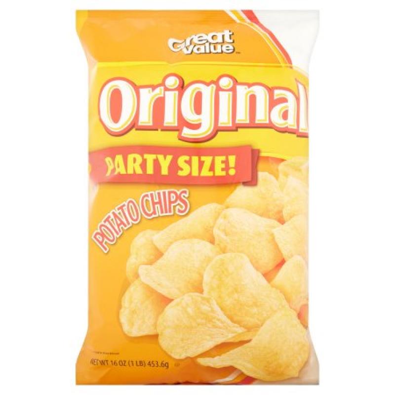 Great Value(tm) Original Potato Chips, 16 oz