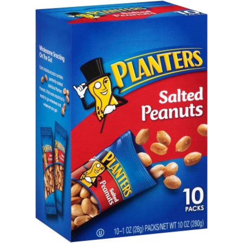 Planters Salted Peanuts (10 X 1 Ounce)