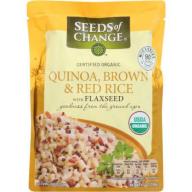 Seeds of Change Quinoa, Brown & Red Rice with Flaxseed, 8.5 OZ