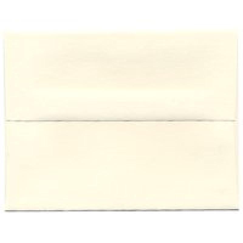 A2 (4 3/8" x 5-3/4") Strathmore Paper Invitation Envelope, Natural White Wove, 25pk