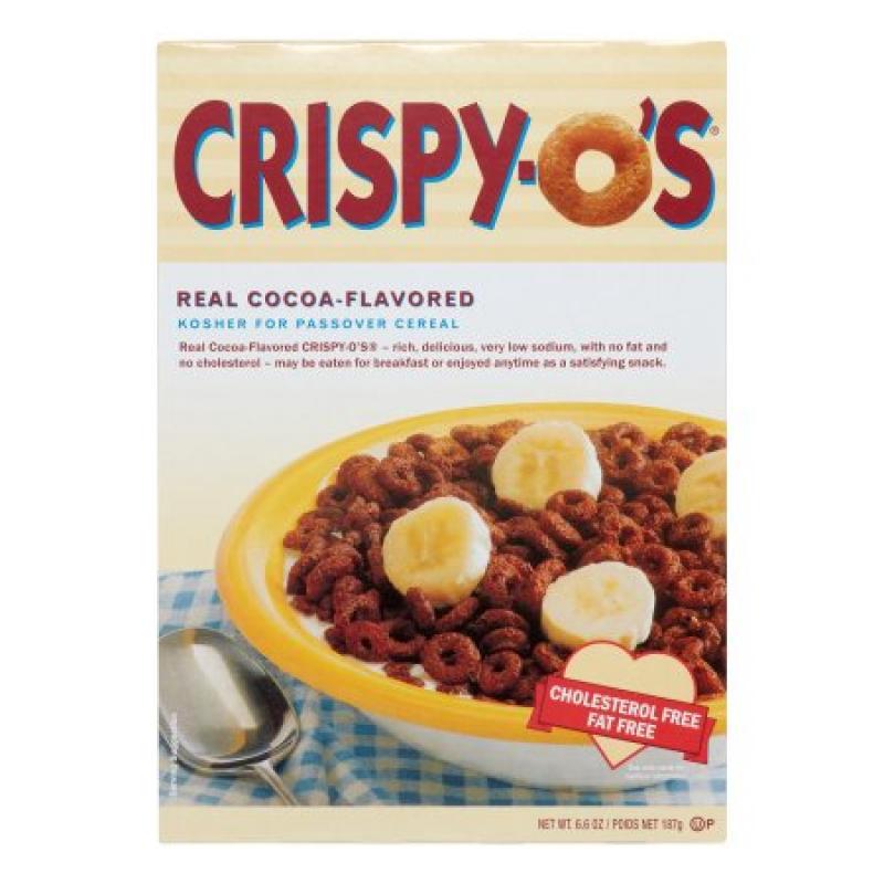 Crispy-O&#039;s Kosher Cereal Cocoa, 6.6 OZ