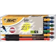 BIC Matic Grip Mechanical Pencil, 0.7mm, Black, 1-Dozen