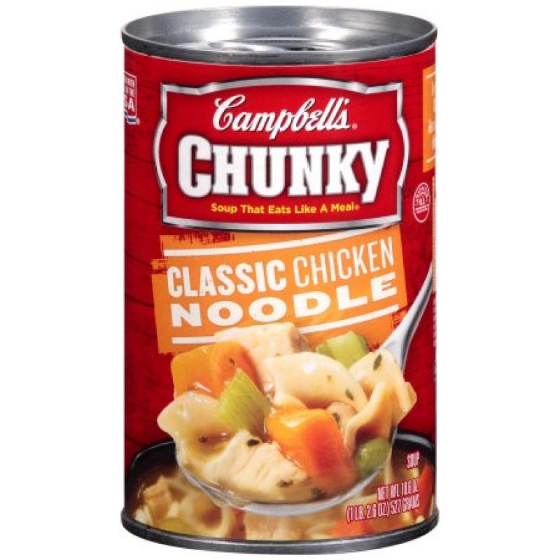 Campbell&#039;s Chunky Classic Chicken Noodle Soup 18.6oz