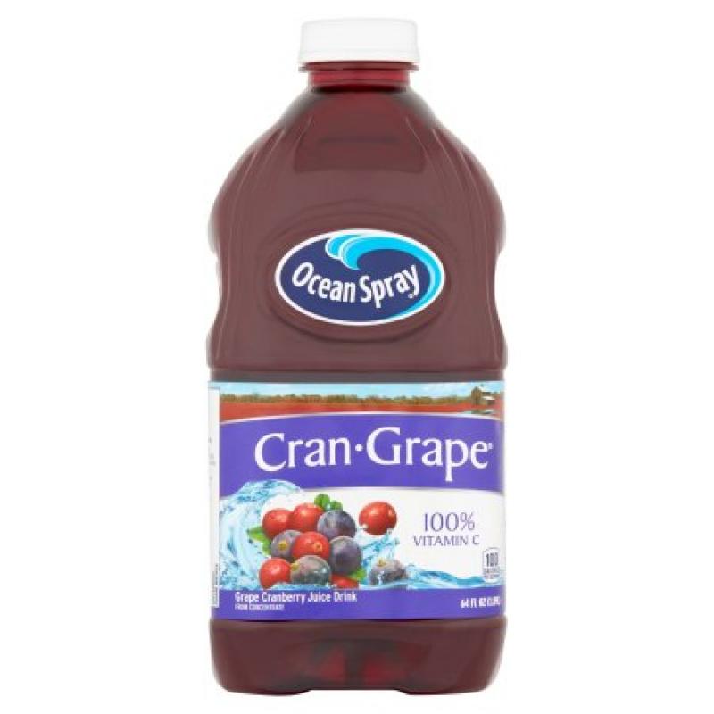 Ocean Spray Fruit Juice, Cran-Grape, 64 Fl Oz, 1 Count