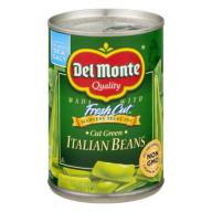 Del Monte Fresh Cut Italian Beans Cut Green, 14.5 OZ