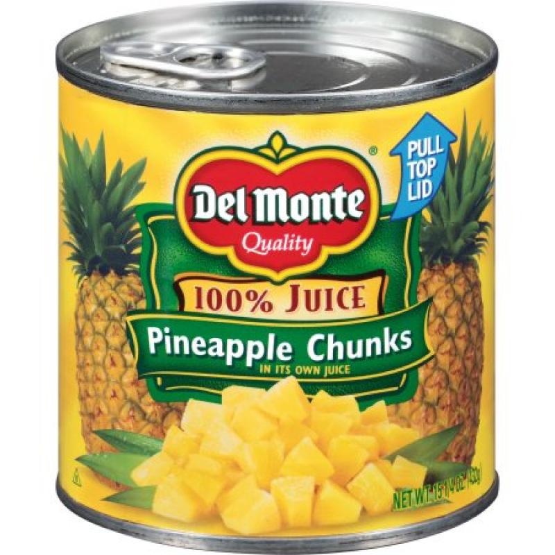 Del Monte Pineapple Chunks in Its Own Juice, 15.25 oz