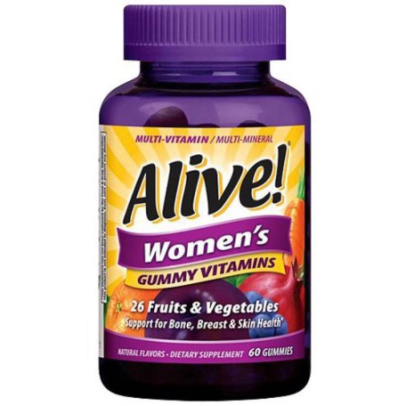 Alive! Women&#039;s Gummy Vitamins, 60 count