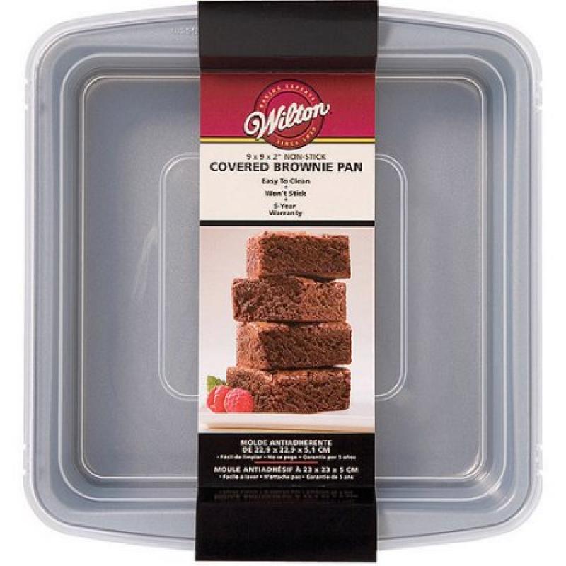 Wilton Recipe Right 9"x9" Covered Brownie Pan 2105-9199