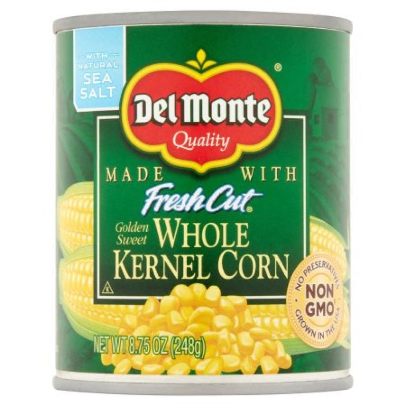 Del Monte® Fresh Cut Golden Sweet Whole Kernel Corn 8.75 oz. Pull-Top Can