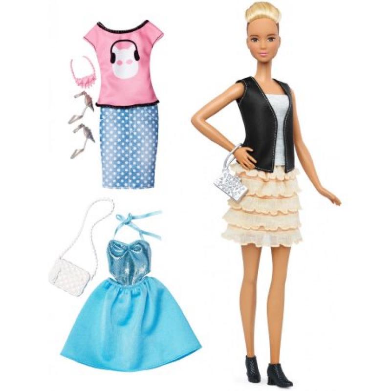 Barbie Leather and Ruffles Fahsionista Gift Set