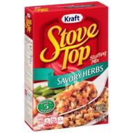 Kraft Stove Top Savory Herbs Stuffing Mix 6 oz. Box