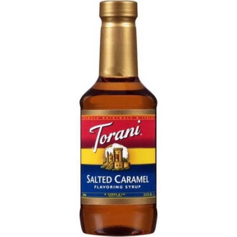 Torani Flavoring Syrup, Salted Caramel, 12.2 Oz