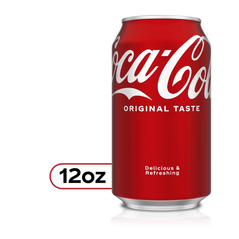 Coca-Cola 12 oz. cans Qty 7