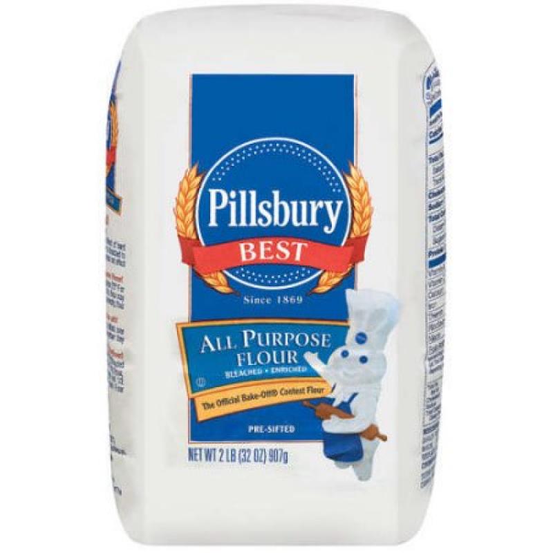 Pillsbury Best All Purpose Bleached Enriched Pre-Sifted Flour, 2 lb
