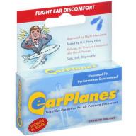 Earplanes For Air Pressure Discomfort Ear Plugs 1 pair