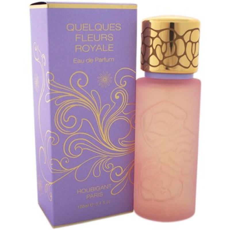 QuelQues Fleurs Royale by Houbigant for Women, 3.4 oz