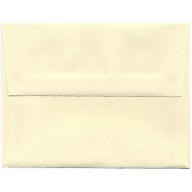 A2 (4 3/8" x 5-3/4") Strathmore Paper Invitation Envelope, Ivory Laid, 25pk