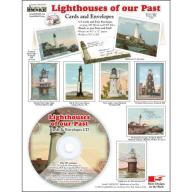 ScrapSMART Lighthouses of our Past Cards and Envelopes CD-ROM