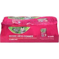 Special Kitty Mixed Grill Dinner Wet Cat Food 12-13 oz. Cans