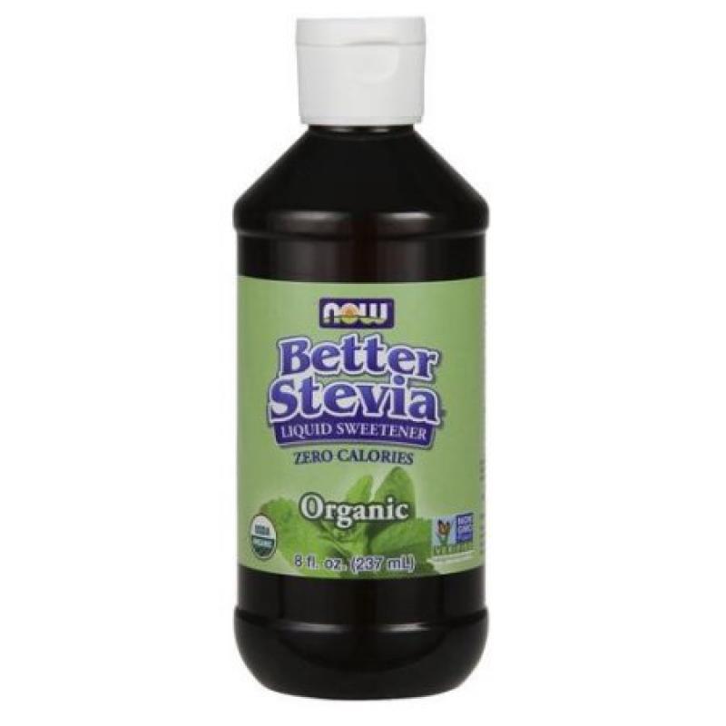 NOW Foods Better Stevia Organic Liquid Stevia Extract 8 fl oz