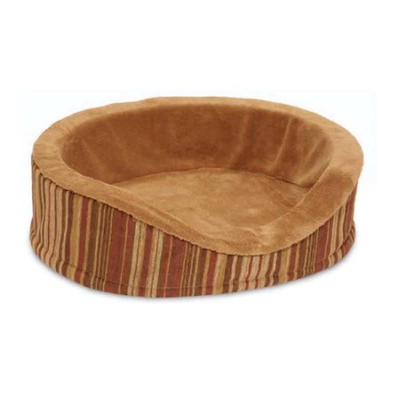 Aspen Pet Antimicrobial Deluxe 18" Oval Pet Bed