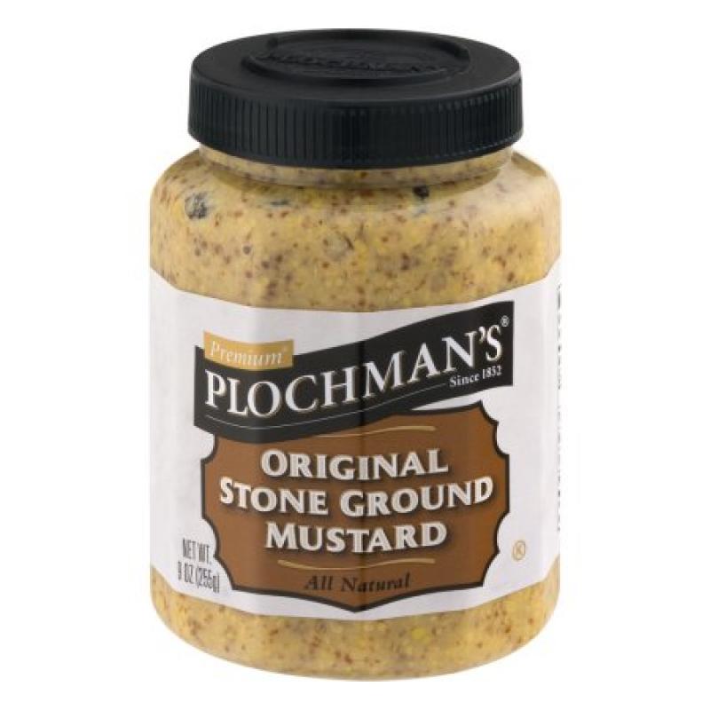Plochman&#039;s Original Stone Ground Mustard, 9.0 OZ