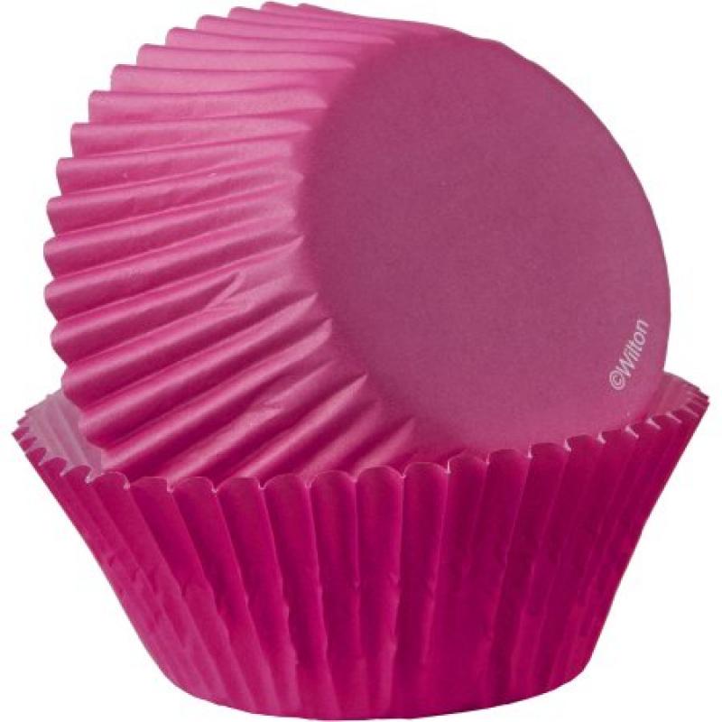 Wilton Pink Cupcake Liners, 75-Count, 415-7029