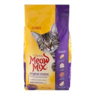 Meow Mix Cat Food Original Choice, 6.3 LB