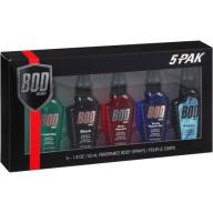 Body Fantasies BOD Man Fragrance Body Sprays, 1.8 fl oz, 5 countPink Vanilla Kiss Fantasy Body Gift Set, 5 pc