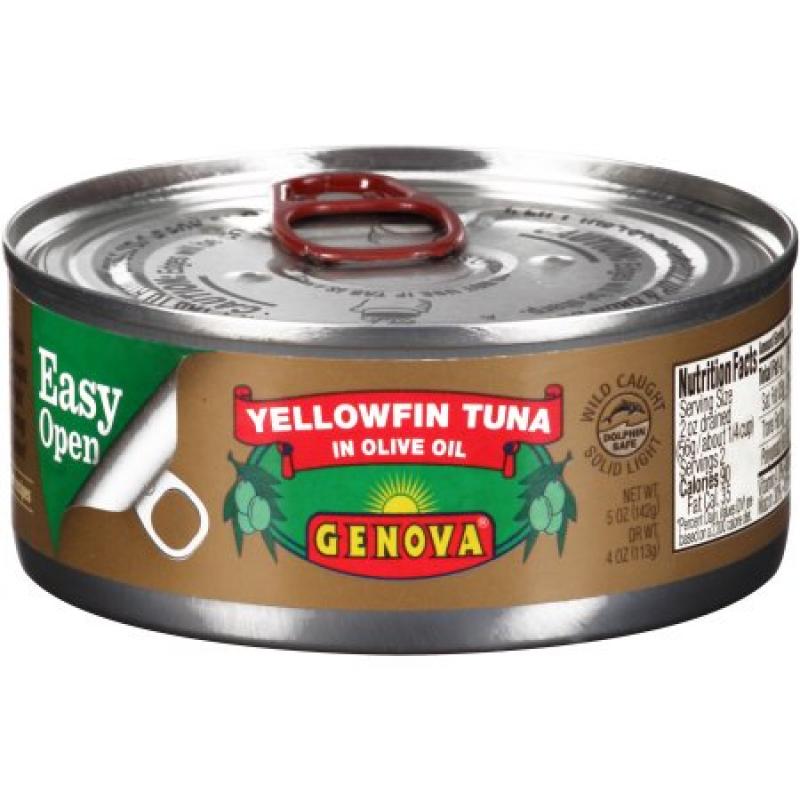 Genova Yellowfin Tuna in Olive Oil, 5 oz