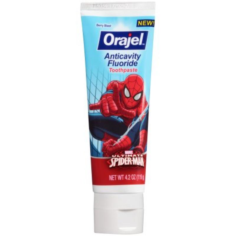 Orajel™ Anticavity Fluoride Berry Blast Toothpaste 4.2 oz. Tube