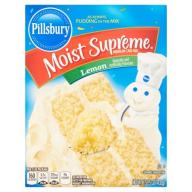 Pillsbury Moist Supreme Lemon Premium Cake Mix 15.25 oz