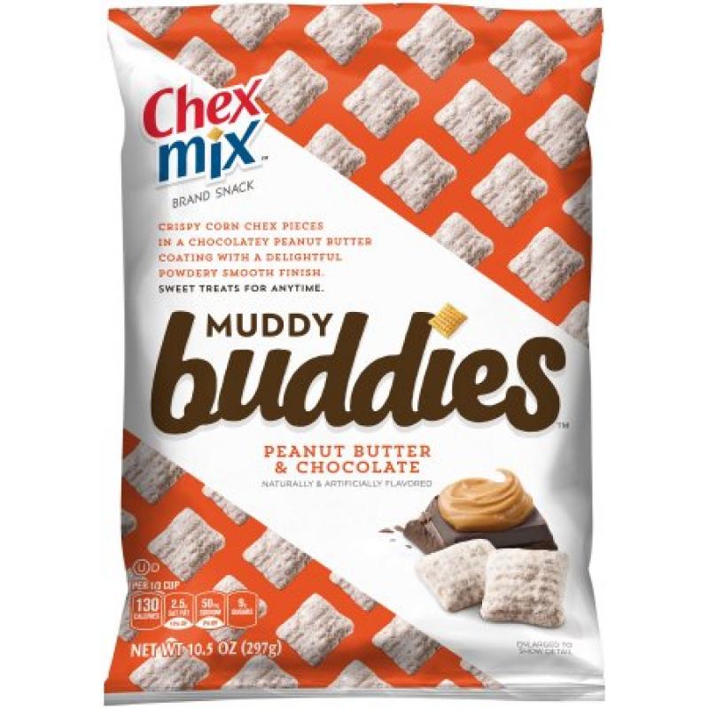 Chex Mix Muddy Buddies Peanut Butter & Chocolate Snack Mix 10.5 oz. Bag