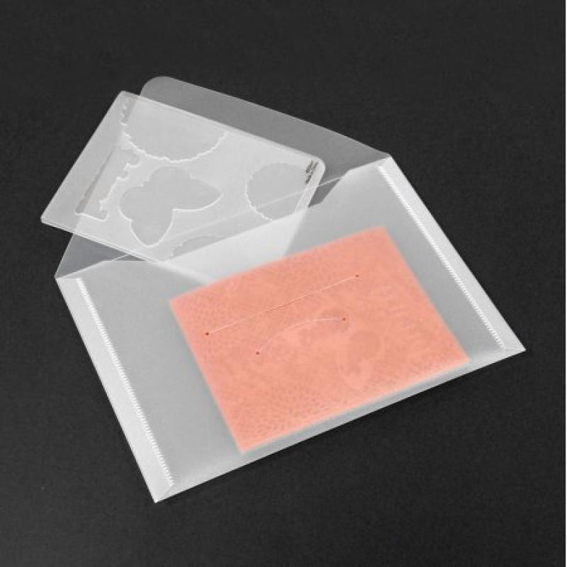 Sizzix Plastic Envelopes 2/Pkg-6.25"X9"