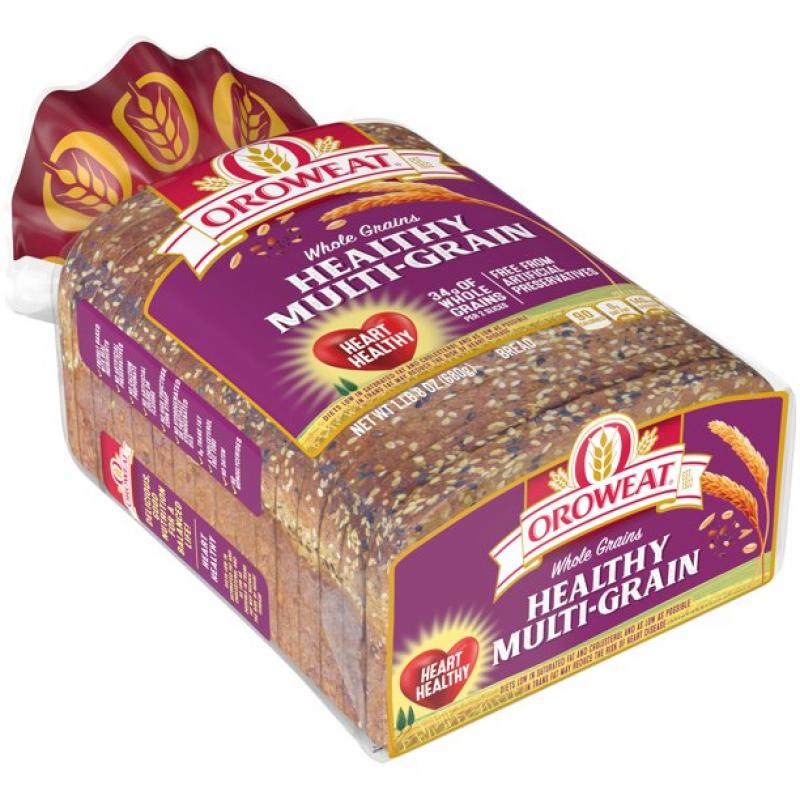 Oroweat Whole Grains Healthy Multi-Grain Bread, 24 oz