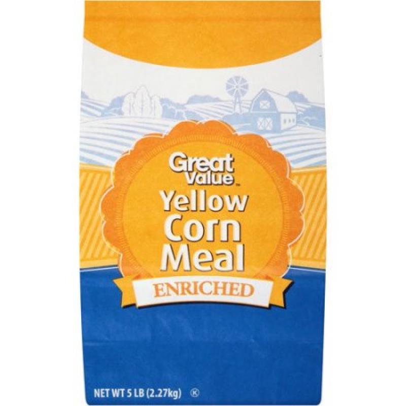 Great Value Yellow Corn Meal, 5 Lb
