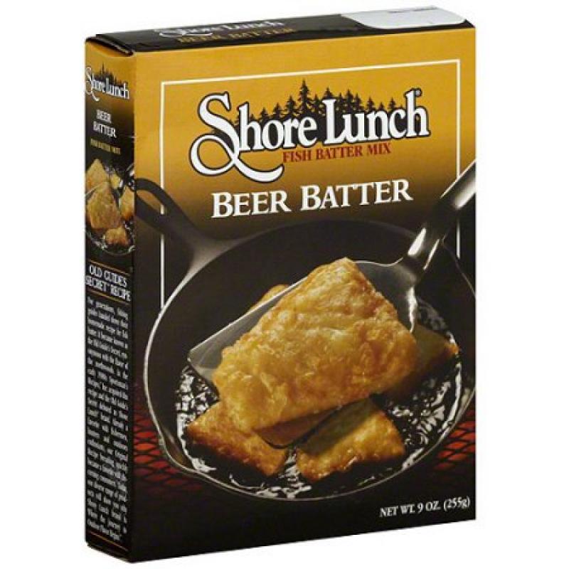 Shore Lunch Beer & Fish Batter Mix, 9 oz (Pack of 12)