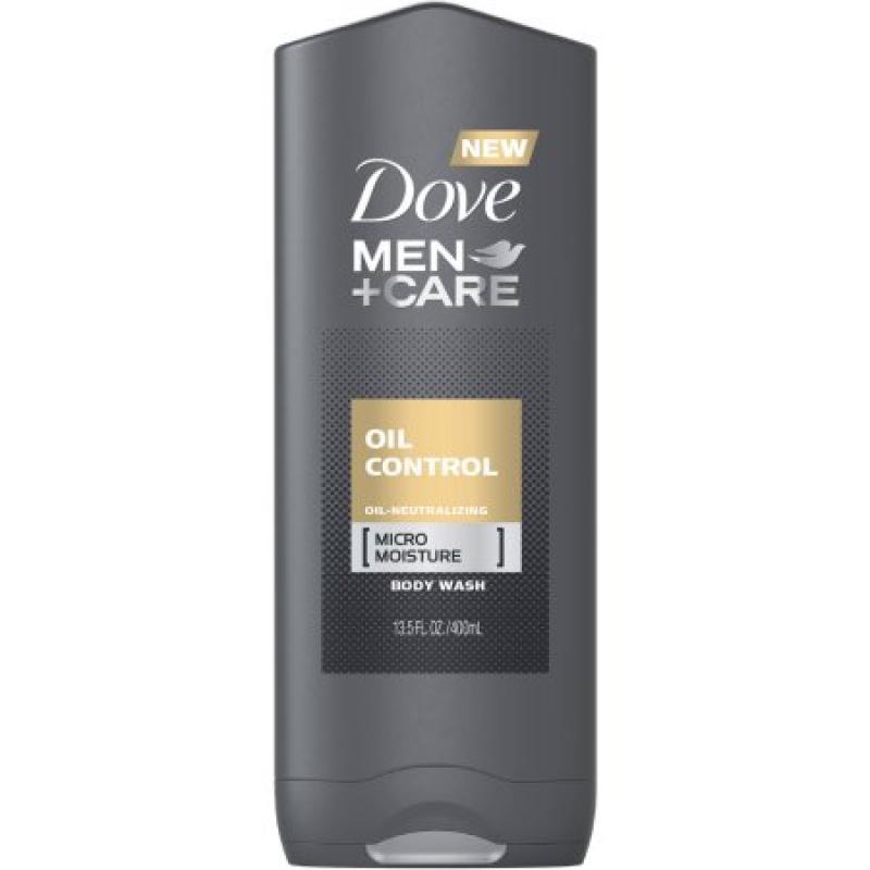 Dove Men+Care Body Wash Oil Control, 13.5 oz